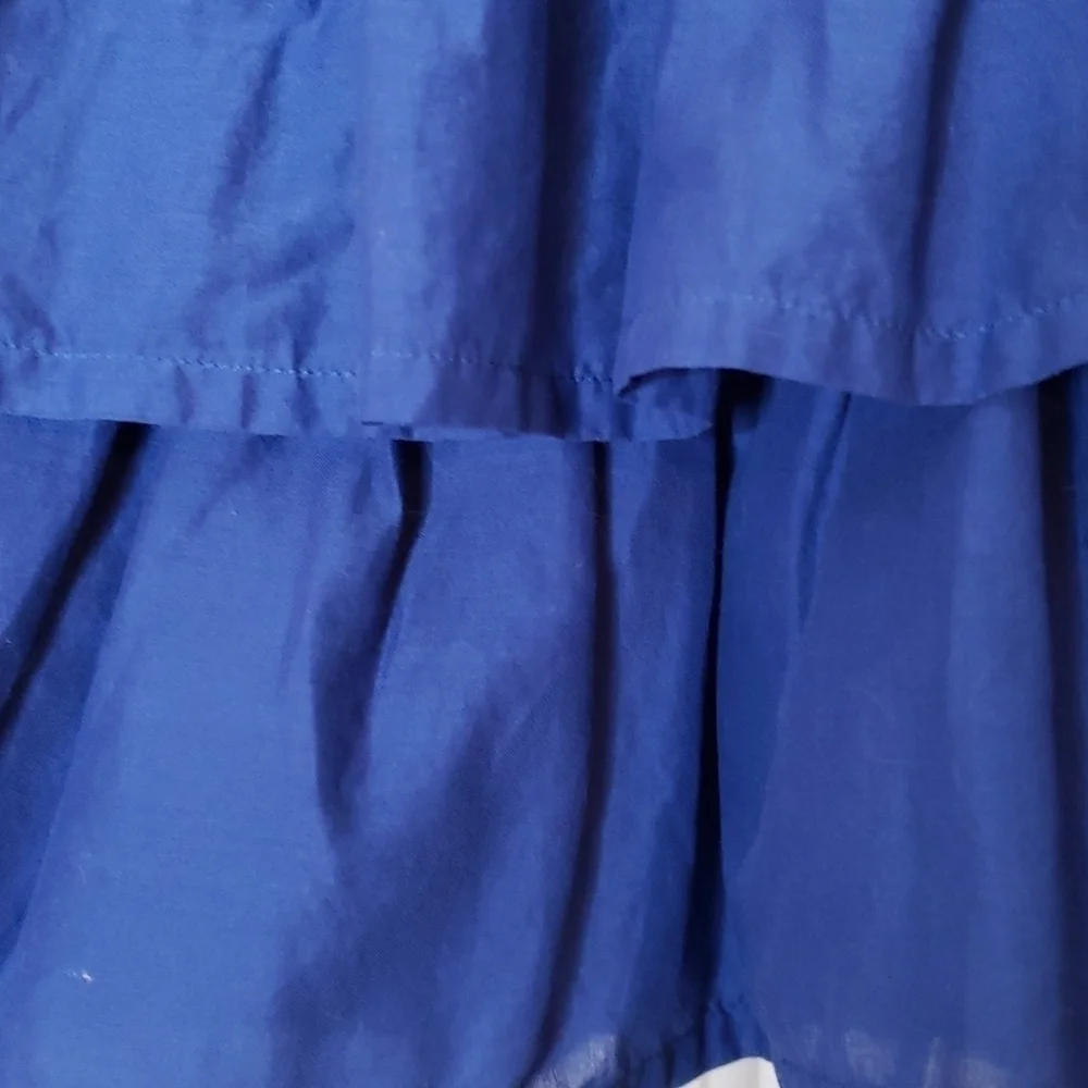 Gymboree Blue Ruffle Skirt Size 8